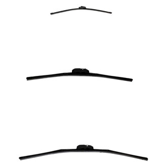 DIY Solutions® - Driver (24"), Passenger Side (19") and Rear (13") Black Wiper Blade Set