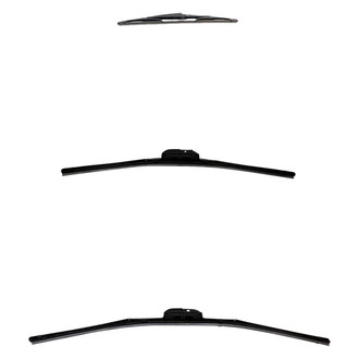 DIY Solutions® - Driver (24"), Passenger Side (19") and Rear (14") Black Wiper Blade Set