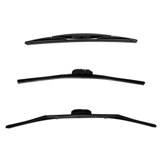 DIY Solutions® - Driver (26"), Passenger Side (19") and Rear (14") Black Wiper Blade Set