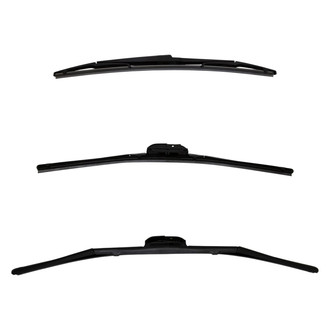 DIY Solutions® - Driver (26"), Passenger Side (19") and Rear (16") Black Wiper Blade Set