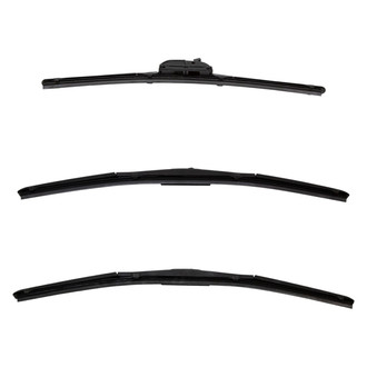DIY Solutions® - Driver (21"), Passenger Side (20") and Rear (16") Black Wiper Blade Set