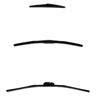 DIY Solutions® - Driver (24"), Passenger Side (20") and Rear (11") Black Wiper Blade Set