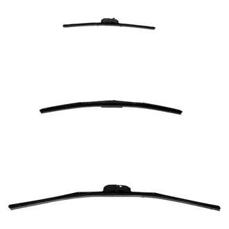 DIY Solutions® - Driver (24"), Passenger Side (20") and Rear (16") Black Wiper Blade Set