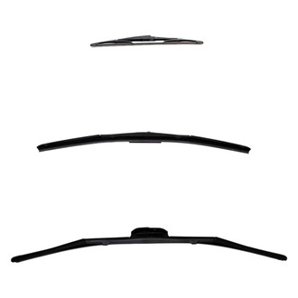 DIY Solutions® - Driver (26"), Passenger Side (20") and Rear (14") Black Wiper Blade Set
