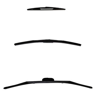 DIY Solutions® - Driver (26"), Passenger Side (20") and Rear (14") Black Wiper Blade Set