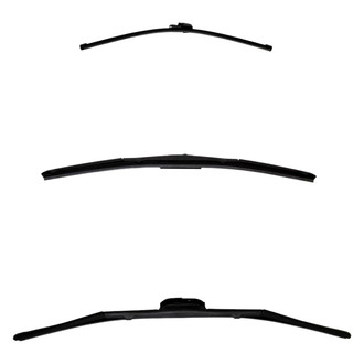 DIY Solutions® - Driver (26"), Passenger Side (20") and Rear (15") Black Wiper Blade Set