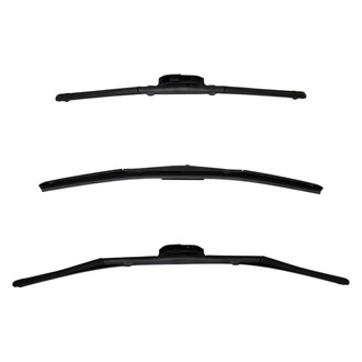 DIY Solutions® - Driver (26"), Passenger Side (18") and Rear (20") Black Wiper Blade Set