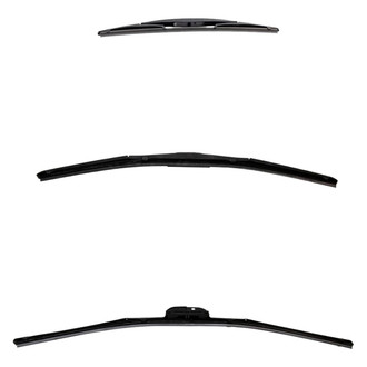 DIY Solutions® - Driver (24"), Passenger Side (21") and Rear (14") Black Wiper Blade Set