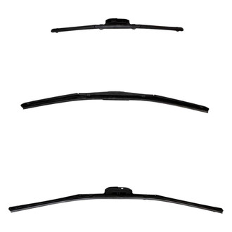 DIY Solutions® - Driver (24"), Passenger Side (21") and Rear (18") Black Wiper Blade Set