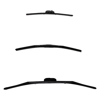 DIY Solutions® - Driver (26"), Passenger Side (21") and Rear (16") Black Wiper Blade Set