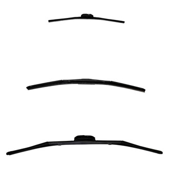 DIY Solutions® - Driver (26"), Passenger Side (19") and Rear (21") Black Wiper Blade Set