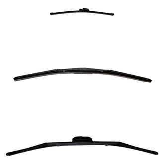 DIY Solutions® - Driver (26"), Passenger Side (22") and Rear (11") Black Wiper Blade Set