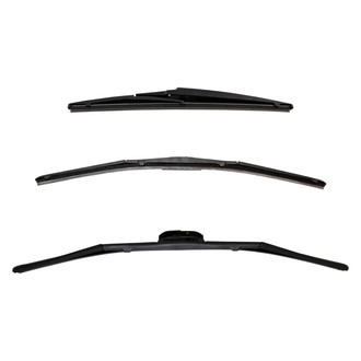 DIY Solutions® - Driver (26"), Passenger Side (22") and Rear (12") Black Wiper Blade Set