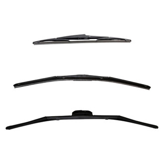 DIY Solutions® - Driver (26"), Passenger Side (22") and Rear (14") Black Wiper Blade Set
