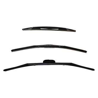 DIY Solutions® - Driver (26"), Passenger Side (22") and Rear (16") Black Wiper Blade Set