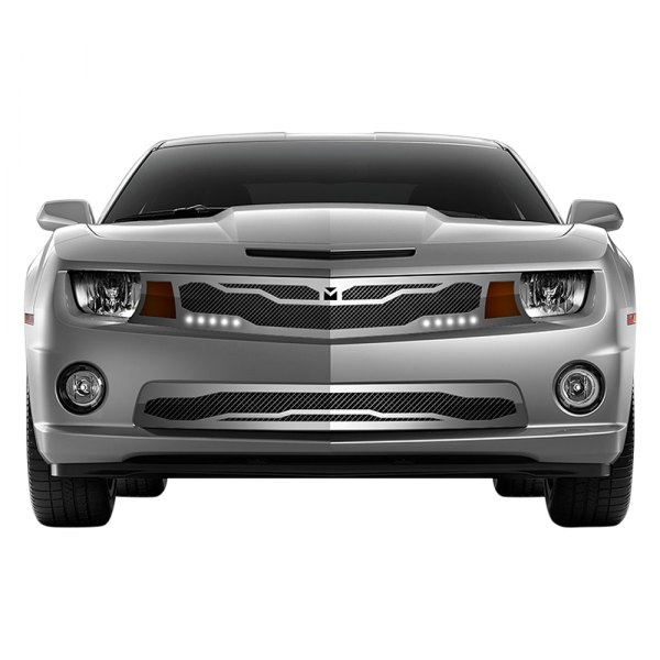 DJ Grilles® Chevy Camaro 2011 1Pc Macaro Series LED