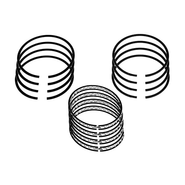 DNJ Engine Components® - Dish Top Piston Ring Set