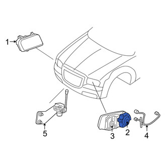 Dodge OE - Front Headlight Bulb