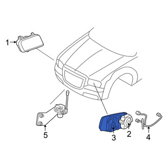 Dodge OE - Front Headlight Bulb