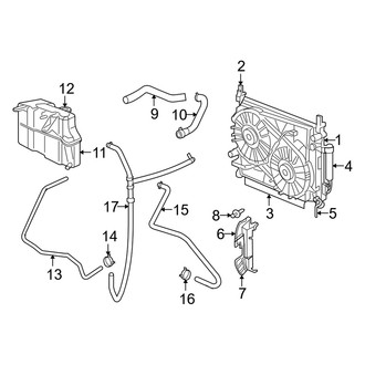Dodge OE - Cooling - Radiator & Components