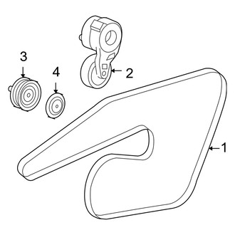 Dodge OE - Cooling - Belts & Pulleys