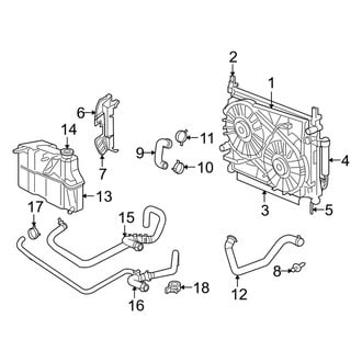Dodge OE - Cooling - Radiator & Components