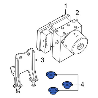 Dodge OE - ABS Modulator Insulator