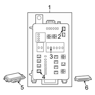 Dodge OE - Electrical - Fuse & Relay (Front)