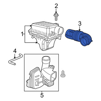 Dodge OE - PCV Valve Hose