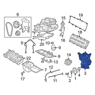 Dodge OE - Engine Timing Cover