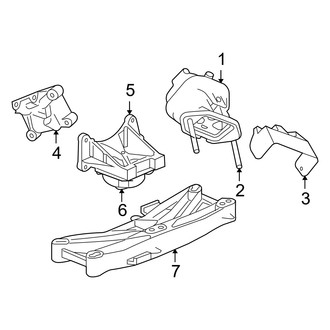 Dodge OE - Engine & Transmission Mounting (6.1L)