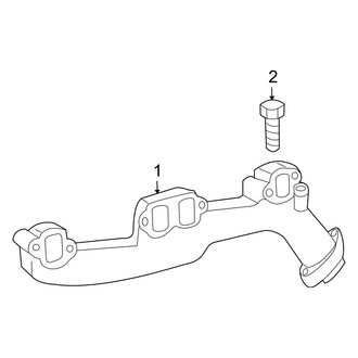 Dodge OE - Exhaust System - Manifold (5.7L)