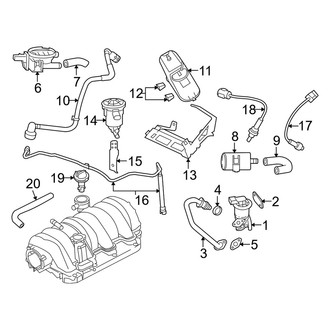 Dodge OE - Emission System - Emission Components (5.7L)