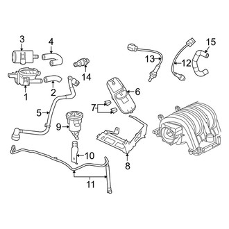 Dodge OE - Emission System - Emission Components
