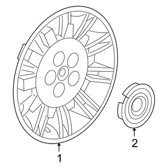 Dodge OE - Wheels - Covers & Trim