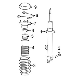 Dodge OE - Front Suspension - Struts & Components (RWD)