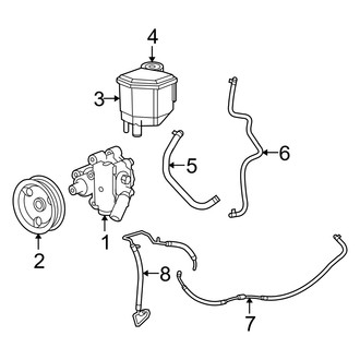 Dodge OE - Steering Gear & Linkage - Pump & Hoses