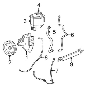 Dodge OE - Steering Gear & Linkage - Pump & Hoses