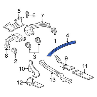 Dodge OE - Front Windshield Defroster Nozzle