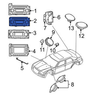 Dodge OE - Radio Control Unit