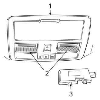 Dodge OE - Overhead Console