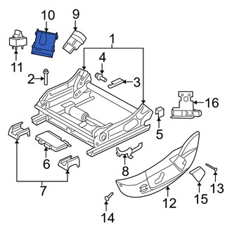 Dodge OE - Right Power Seat Switch