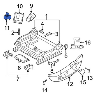 Dodge OE - Right Power Seat Switch