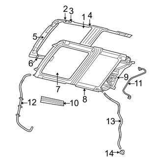 Dodge OE - Roof - Sunroof