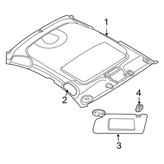 Dodge OE - Roof - Interior Trim