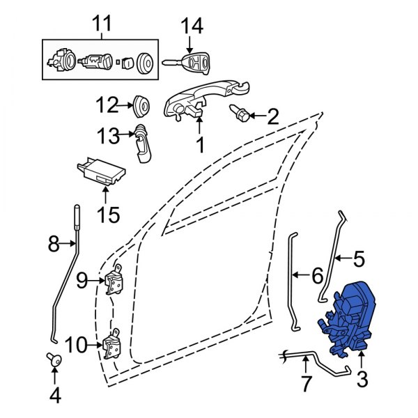 Door Latch Assembly