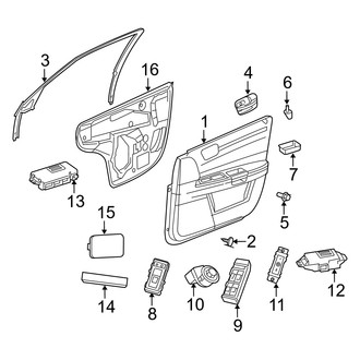 Dodge OE - Front Door - Interior Trim