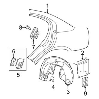 Dodge OE - Quarter Panel & Components