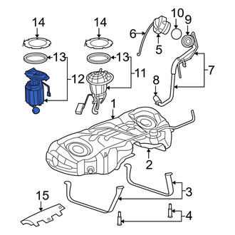 Dodge OE - Fuel Pump and Sender Assembly