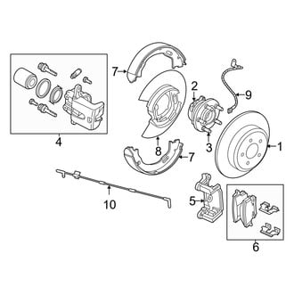 Dodge OE - Rear Suspension - Brake Components
